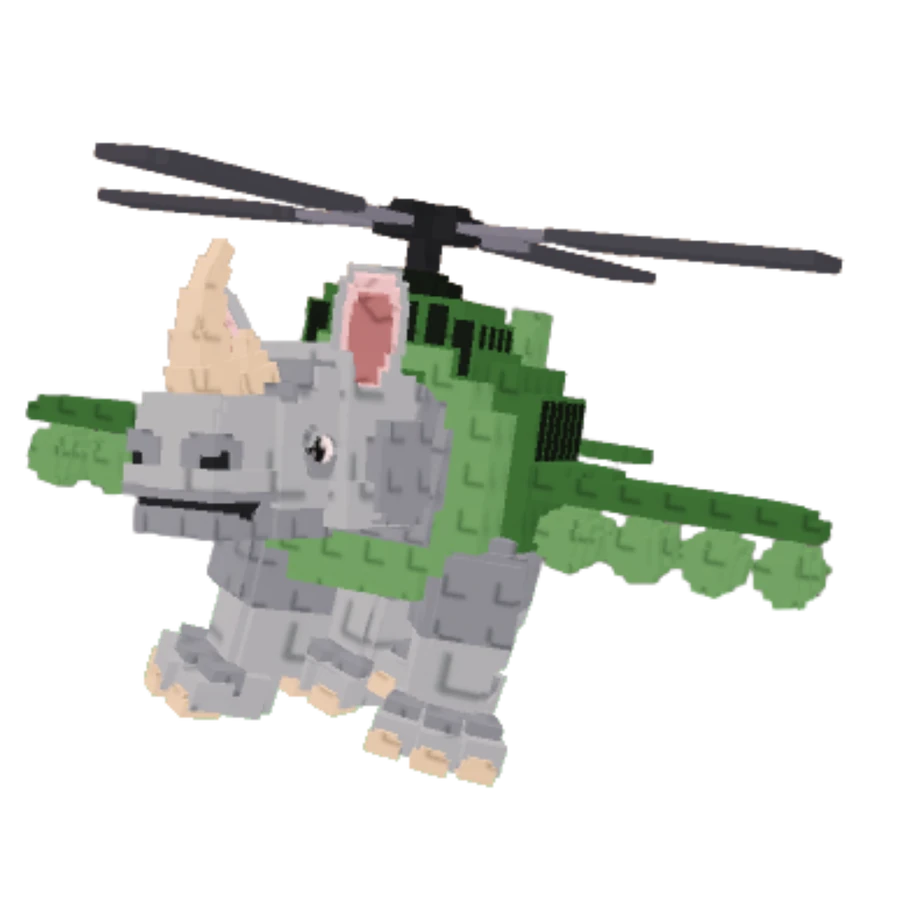Рхино Хеликоптерино / Rhino Helicopterino